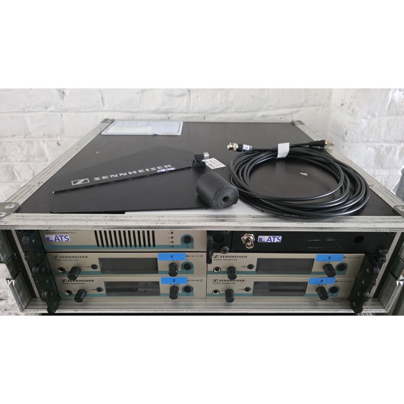 Sennheiser SR 300 IEM G3 Inear - Rack 4 émetteurs