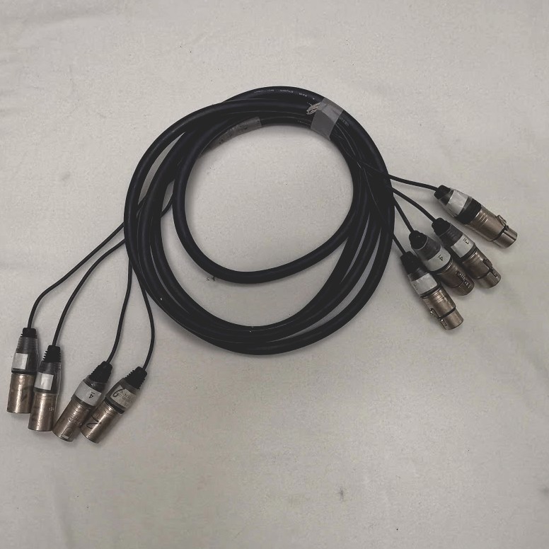 Multi split 4XLRm > split 4XLRf 3m 