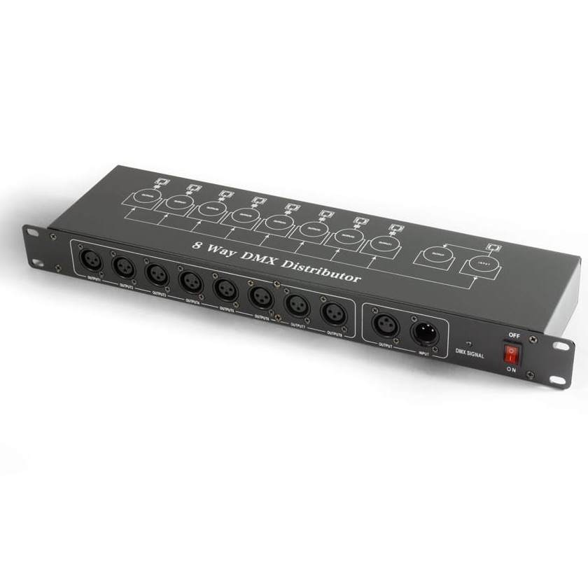 Splitter DMX 8 sorties