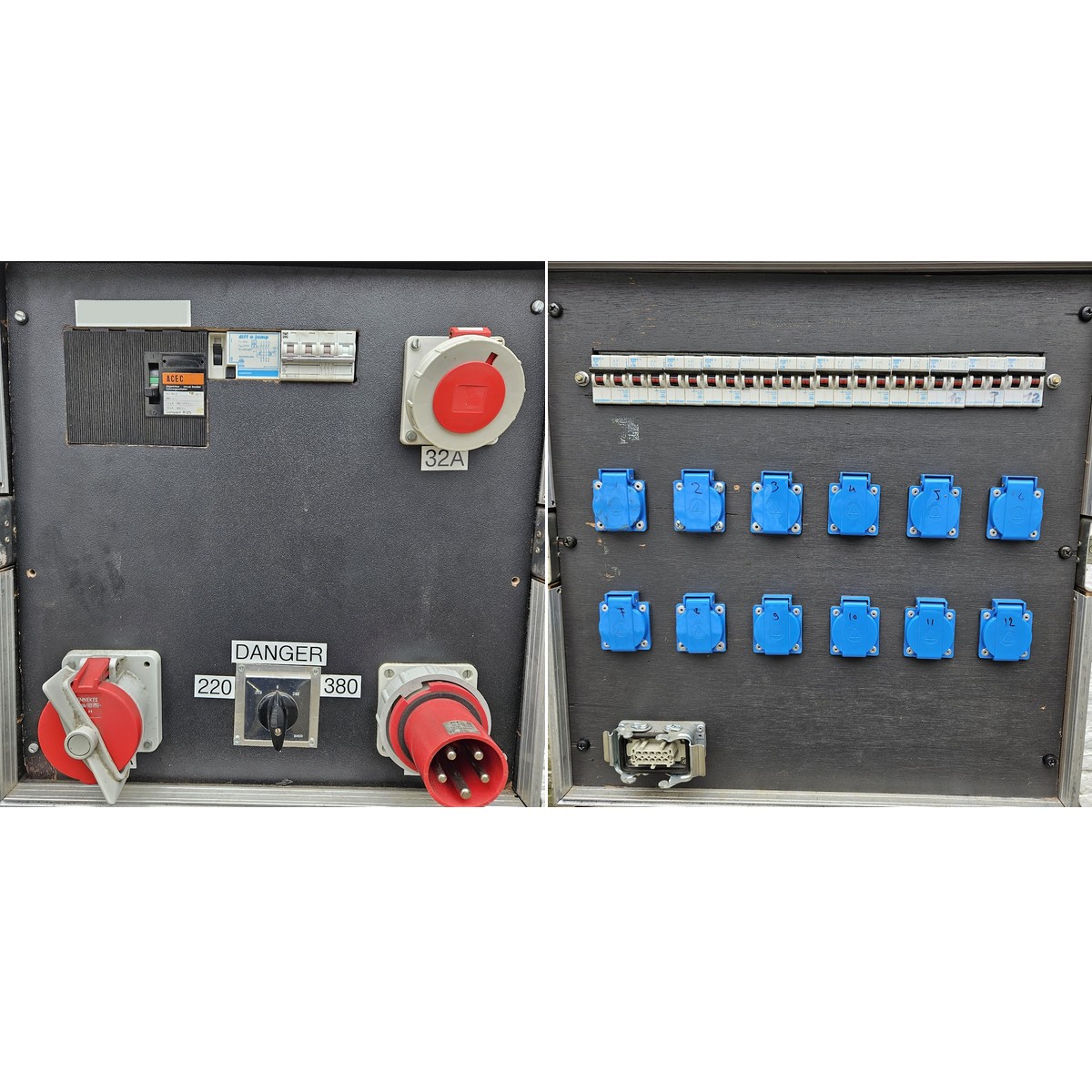 Tableau 63A (Link 32A + 12x20A)